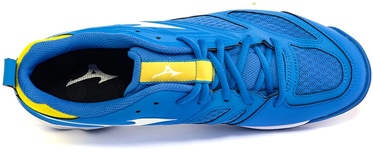 美津浓Dynablitz轻便透气排球鞋 蓝黄配色 V1GA212247 Lookbook 美津浓Dynablitz轻便透气排球鞋 蓝黄配色 V1GA212247