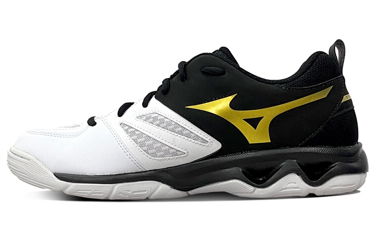 Mizuno Dynablitz Low 'Black White Gold' V1GA212152
