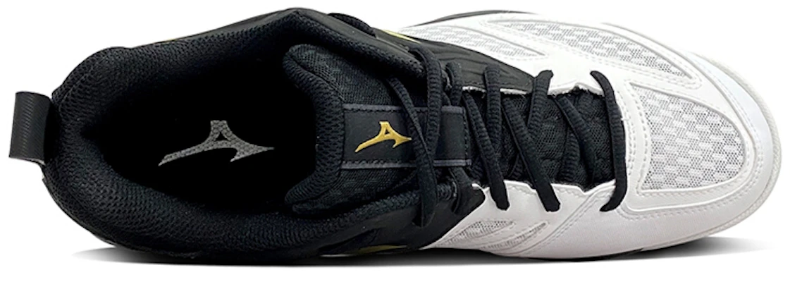Mizuno Dynablitz Low 'Hitam Putih Emas' V1GA212152 Lookbook Mizuno Dynablitz Low 'Hitam Putih Emas' V1GA212152