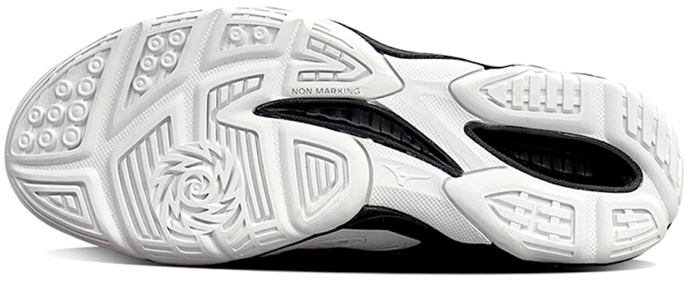 Mizuno Dynablitz Low 'Hitam Putih Emas' V1GA212152 Shop Mizuno Dynablitz Low 'Hitam Putih Emas' V1GA212152