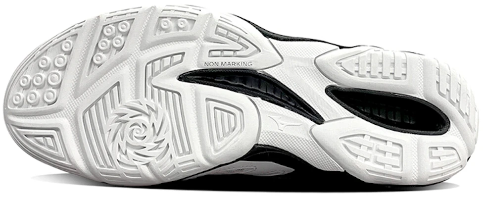 Mizuno Dynablitz Low 'Hitam Putih Emas' V1GA212152 Shop Mizuno Dynablitz Low 'Hitam Putih Emas' V1GA212152