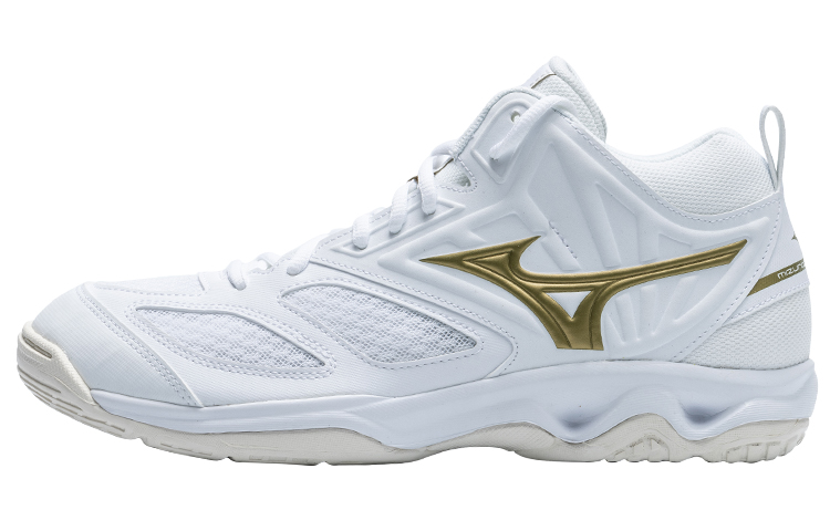 Mizuno Dynablitz mid 'White Gold' V1GA212758