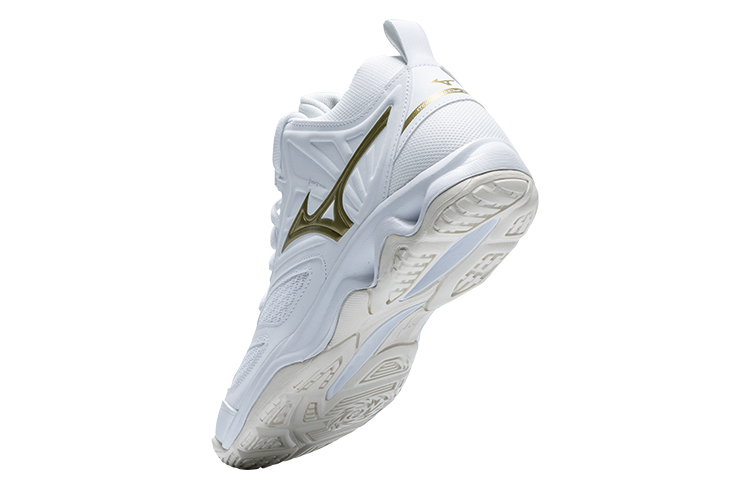 Purchase Mizuno Dynablitz Mid ''Wit Goud'' V1GA212758