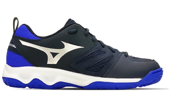 Mizuno Dynablitz排球鞋‘黑蓝白’ V1GA212202 Order Mizuno Dynablitz排球鞋‘黑蓝白’ V1GA212202