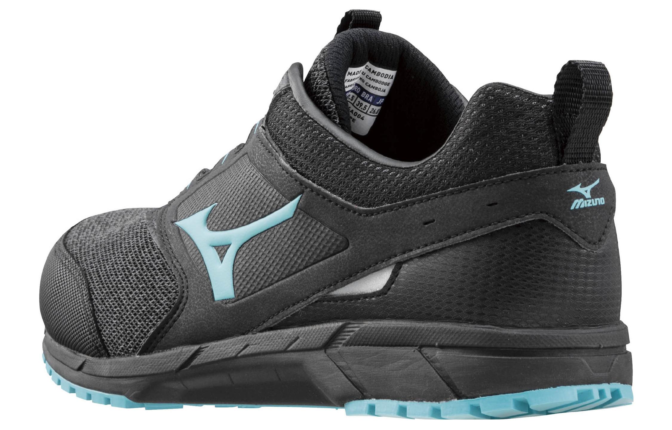 Lookbook Mizuno ES31L 'Hitam Biru' F1GA190391