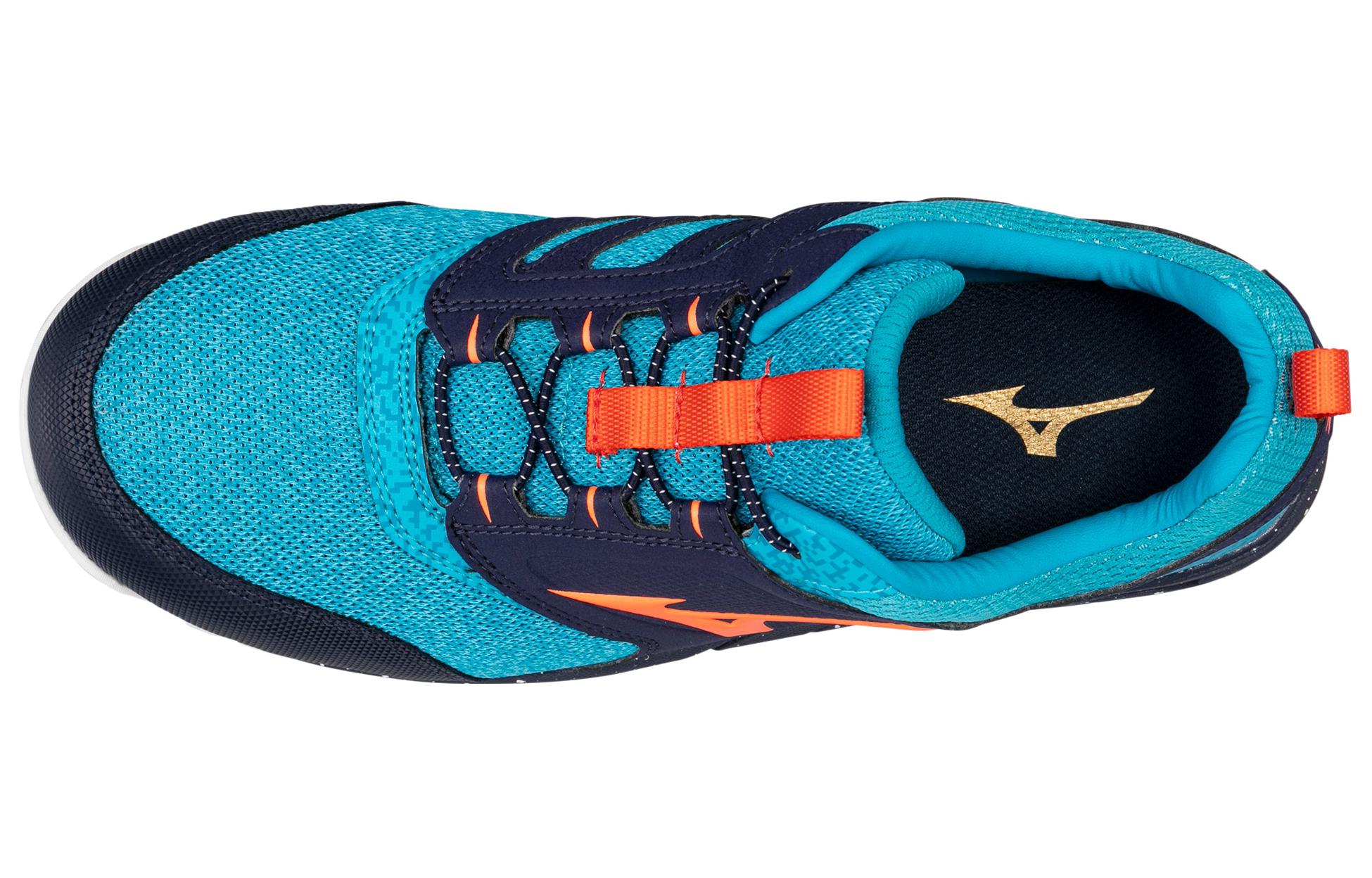 Purchase Mizuno ES31L 防滑耐磨 低筒 運動休閒鞋 男女同款 藍黑橙