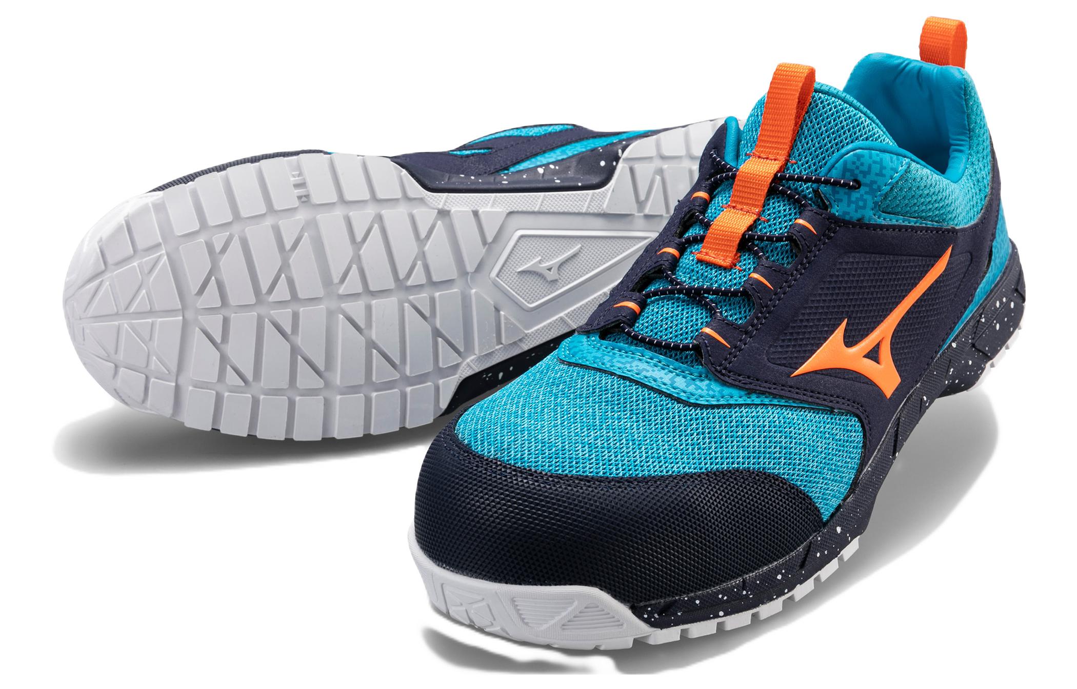 Details for Mizuno ES31L 防滑耐磨 低筒 運動休閒鞋 男女同款 藍黑橙