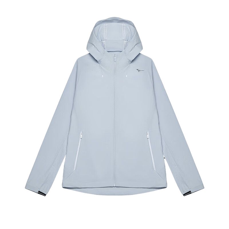 Mizuno ESSENTIAL Light Blue Hooded Casual Jacket K2CE31A321-21