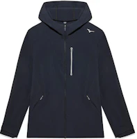 Mizuno ESSENTIAL Navy Woven Hooded Jacket Casual Sportswear K2CE34A1-13 Mizuno ESSENTIAL Navy Woven Hooded Jacket Casual Sportswear K2CE34A1-13