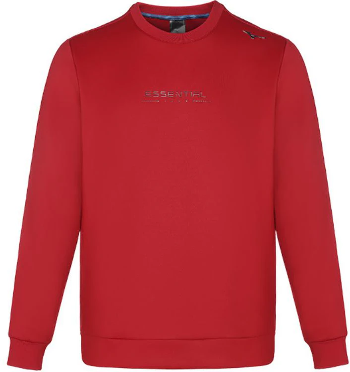 mizuno-essential-pullover-knit-sweatshirt-lava-red-k2-cc-34-a8