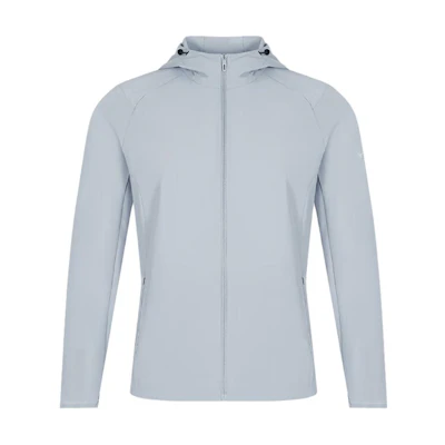 Mizuno ESSENTIAL Zip Hoodie Jacket Misty Gray K2CE41A3-05