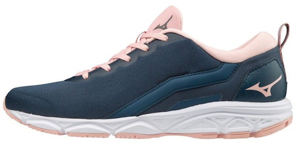 美津浓Ezrun 2透气轻便低帮蓝粉配色运动鞋 J1GF193868 Buy 美津浓Ezrun 2透气轻便低帮蓝粉配色运动鞋 J1GF193868