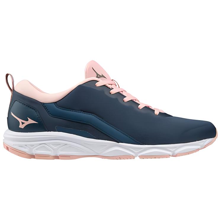 Order Mizuno Ezrun 2 Baskets Respirantes Légères Bleu Rose J1GF193868