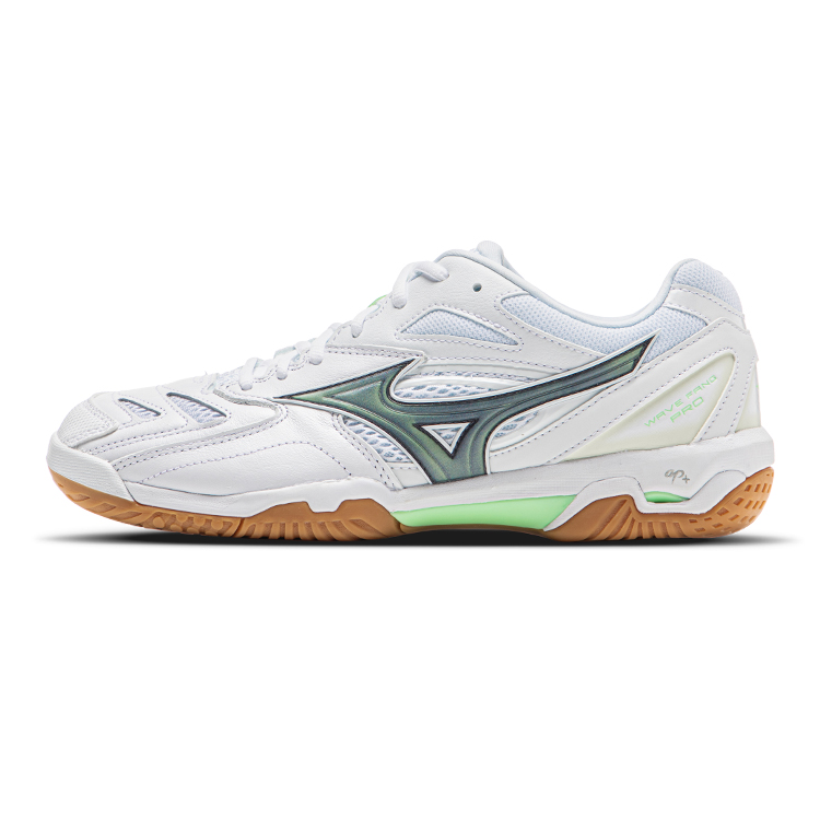 Mizuno Fang Pro White Grey Blue Breathable Non-Slip Badminton Shoes 71GA210071