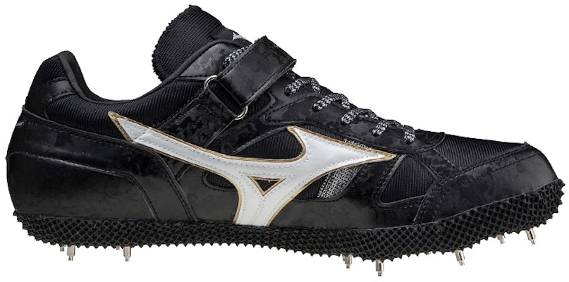 Mizuno Field Geo HJ-C 'Black White Gold' U1GA204252 Order Mizuno Field Geo HJ-C 'Black White Gold' U1GA204252