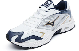 Lookbook Mizuno FIYI 2K 減震防滑耐磨 低筒 跑步鞋 男女皆宜 白色暗藍色