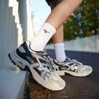 ミズノ フィジーTL グレー/ブラック D1GH240902 Sizing ミズノ フィジーTL グレー/ブラック D1GH240902