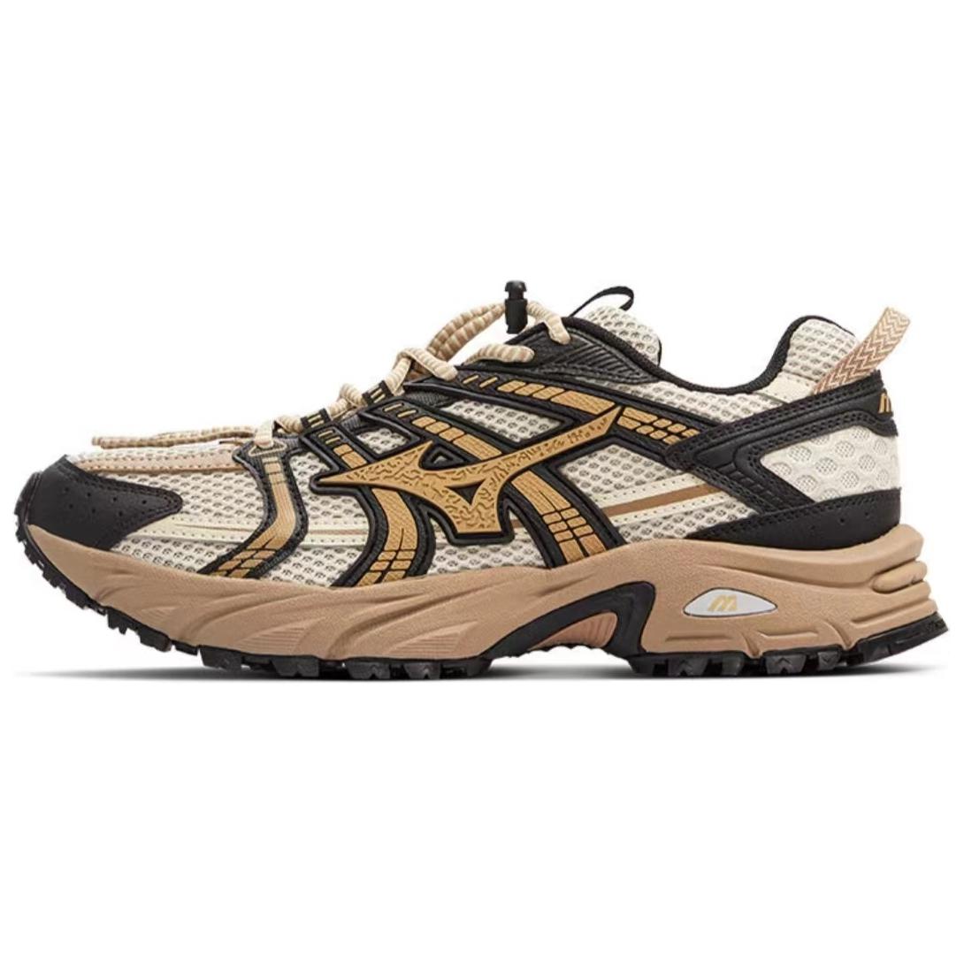 Mizuno FIYI TL Low-Top Trail Running Shoes Beige/Black , Comfortable & Durable D1GH2409-06