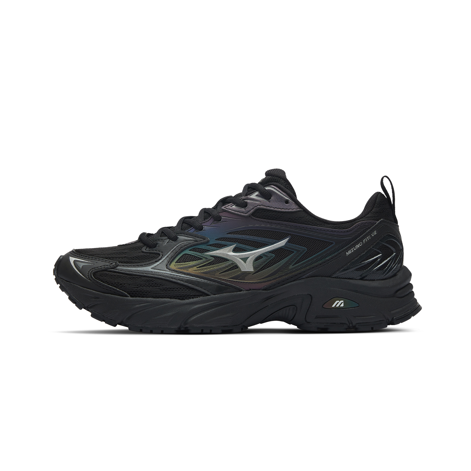 Mizuno FIYI V2 Black Low-Top Running Shoes Fashion Sneakers D1GH241502