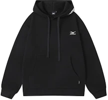 Mizuno Fleece-Lined Knit Pullover Hoodie Unisex Casual Outdoor Wear A2CA2657 Mizuno Fleece-Lined Knit Pullover Hoodie Unisex Casual Outdoor Wear A2CA2657