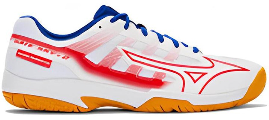 Mizuno Gate Sky Plus II 'White Blue Orange' 71GA224003 Order Mizuno Gate Sky Plus II 'White Blue Orange' 71GA224003