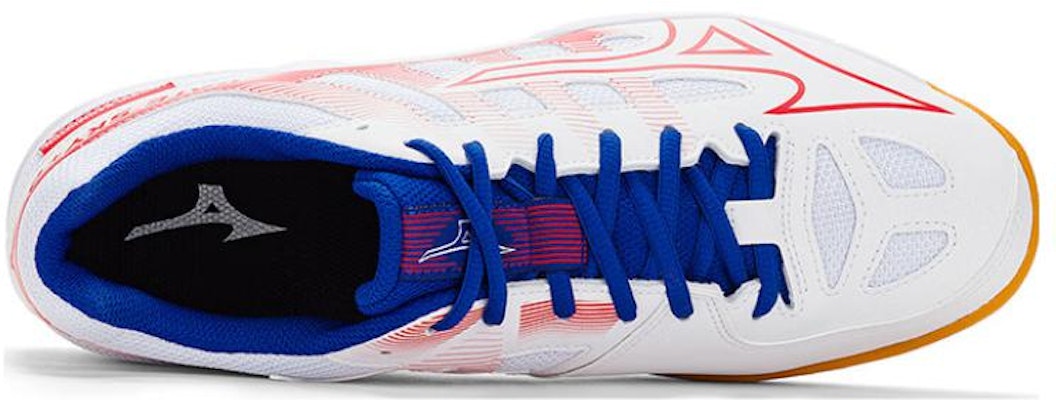 Mizuno Gate Sky Plus II 'White Blue Orange' 71GA224003 Shop Mizuno Gate Sky Plus II 'White Blue Orange' 71GA224003
