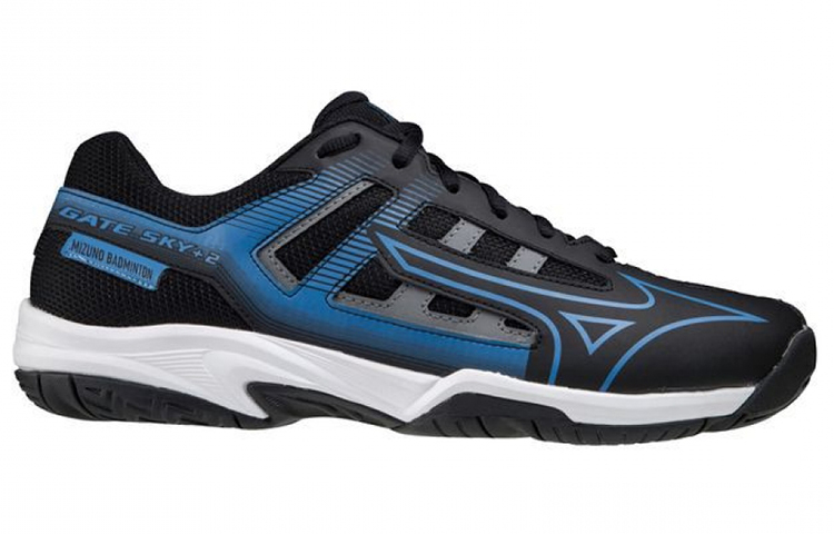 Order 美津濃 Gate Sky Plus 2 低筒羽毛球鞋 男女款 黑藍