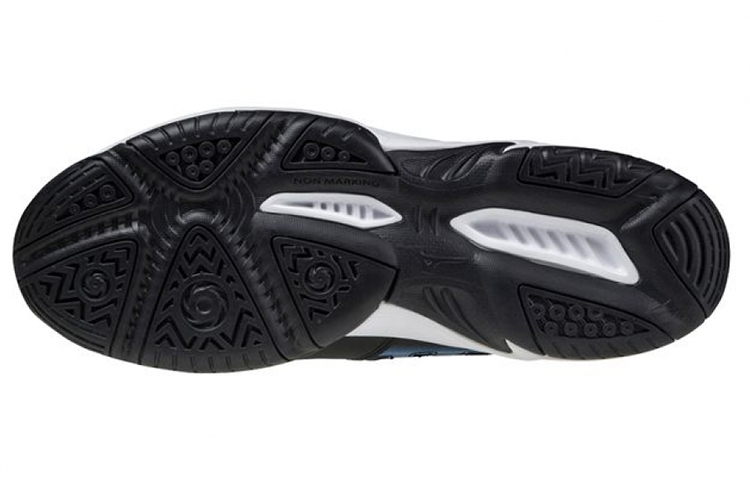 Lookbook 美津濃 Gate Sky Plus 2 低筒羽毛球鞋 男女款 黑藍