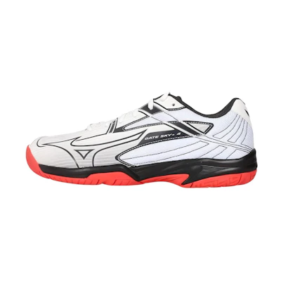 Mizuno Gate Sky Plus 4 Wide 'White Fiery Coral'