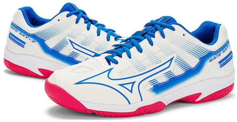 Mizuno Gate Sky Plus II 'Putih Biru Merah' 71GA224010 Shop Mizuno Gate Sky Plus II 'Putih Biru Merah' 71GA224010