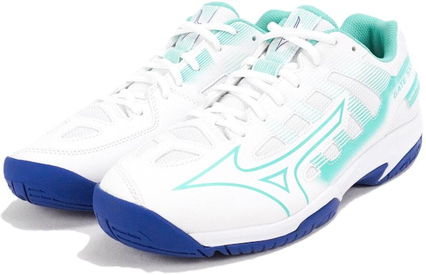 Mizuno Gate Sky Plus II 'White Teal Navy' 71GA224025 Lookbook Mizuno Gate Sky Plus II 'White Teal Navy' 71GA224025