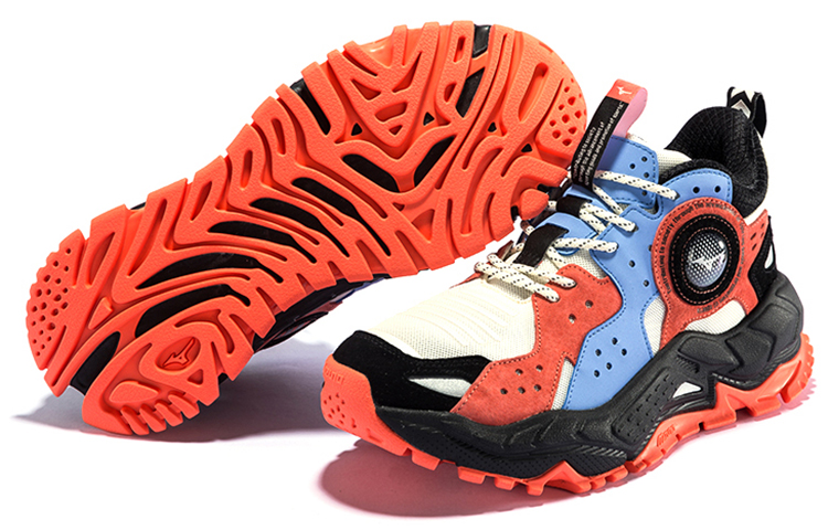 Details for Mizuno Genesis Machine Unisex Blue/Red D1GH200202