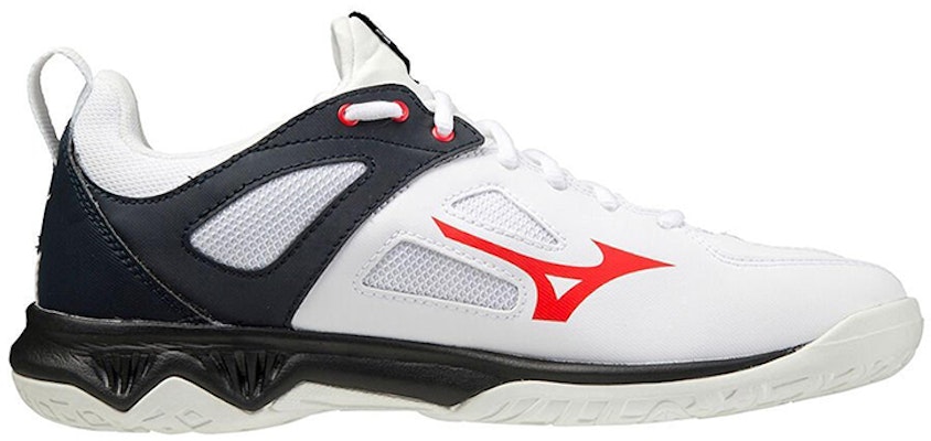 Mizuno Ghost Shadow 'White Black Red' X1GA198064 Order Mizuno Ghost Shadow 'White Black Red' X1GA198064