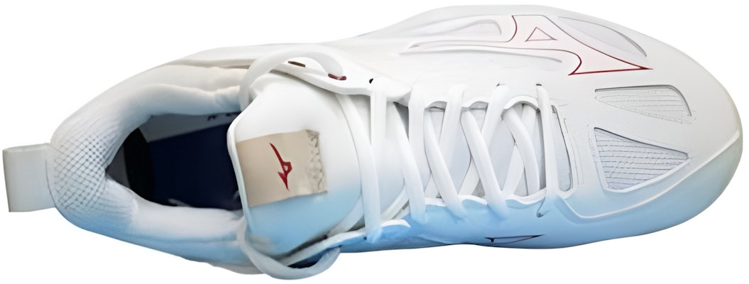 Mizuno Ghost Shadow 'White Red' X1GA218065 Lookbook Mizuno Ghost Shadow 'White Red' X1GA218065