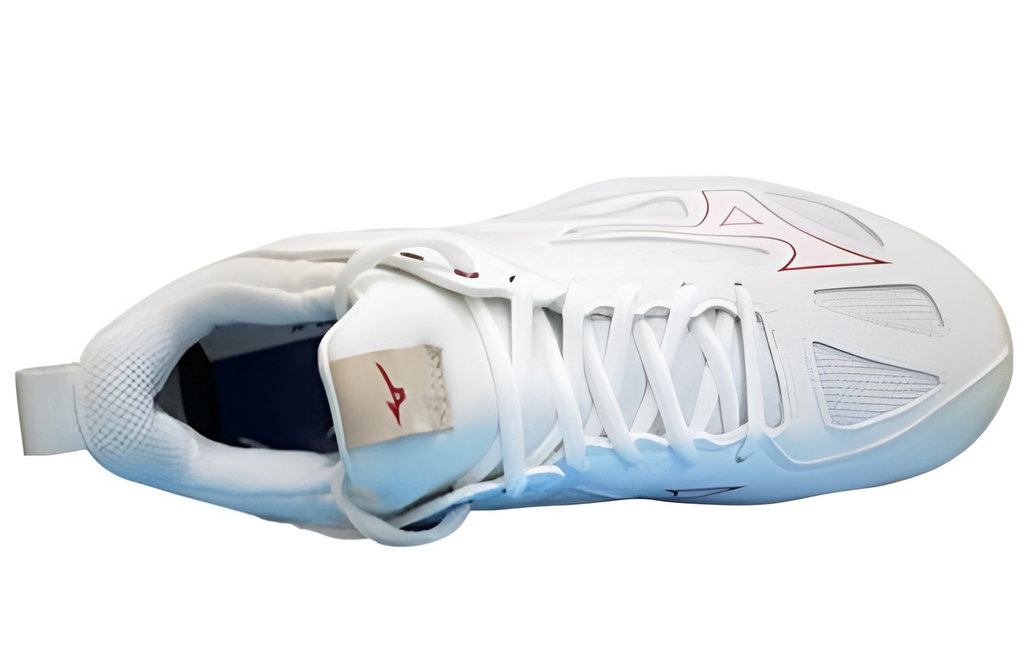 Lookbook Mizuno Ghost Shadow ''Weiß Rot'' Sneakers X1GA218065