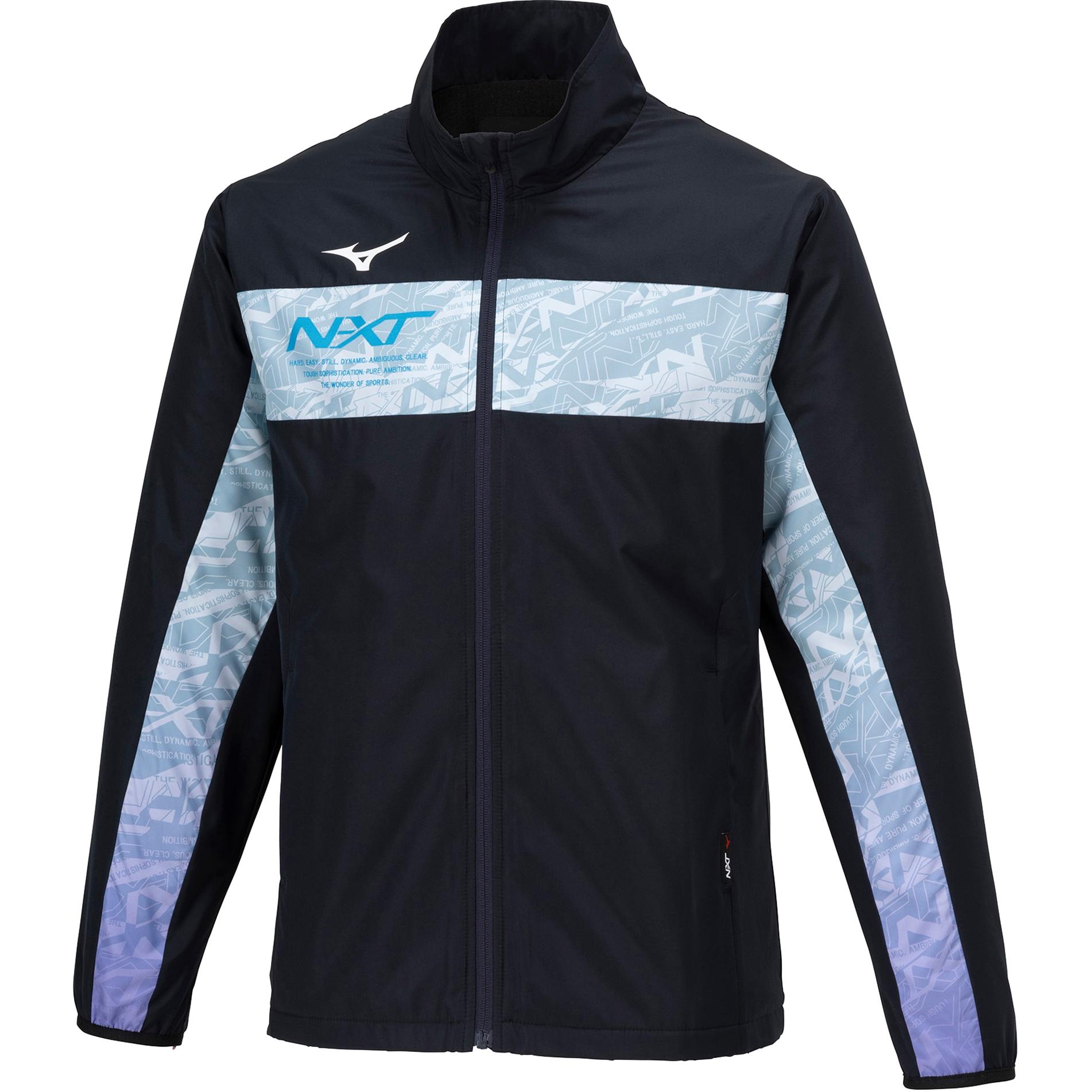 Mizuno Gradient Print Zip Jacket - Deep Navy 32JEA740-11