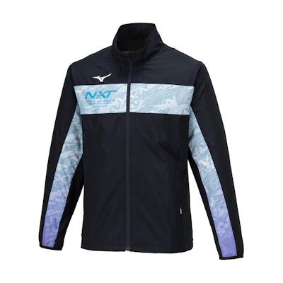 Mizuno Gradient Print Zip Jacket - Deep Navy 32JEA740-11