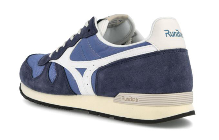 Lookbook Mizuno GV87 RunBird ''Blauw'' D1GA190514