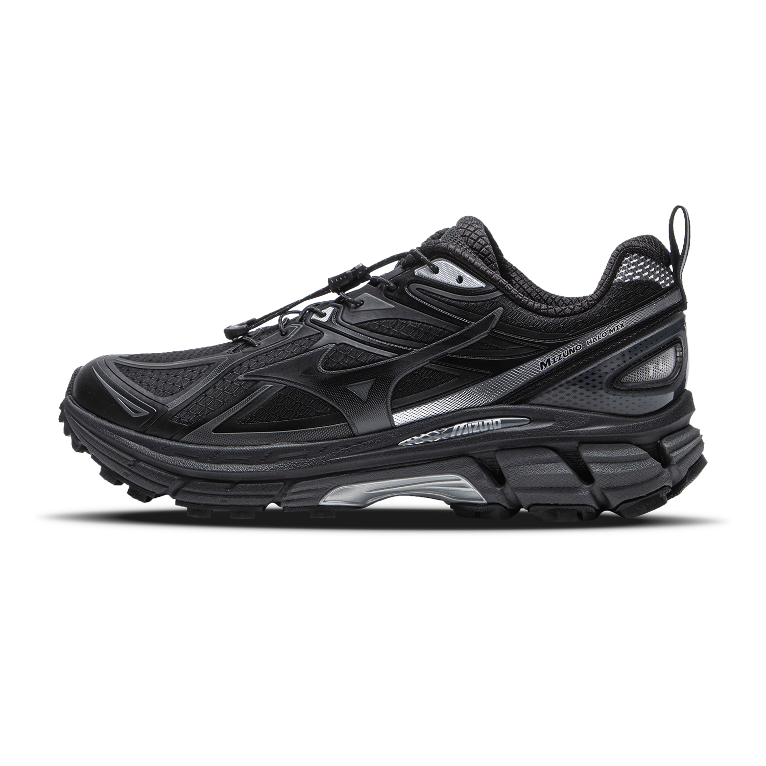 Mizuno Halo Mix TL Low-Top Lightweight Breathable Running Shoes Black D1GH251201