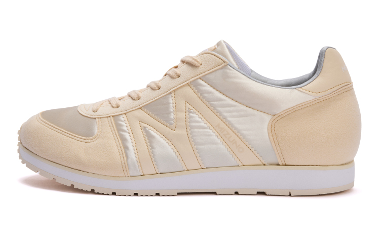 Buy Mizuno Sepatu Lari LowTop Buatan Tangan 'Beige Putih' D1GF222002