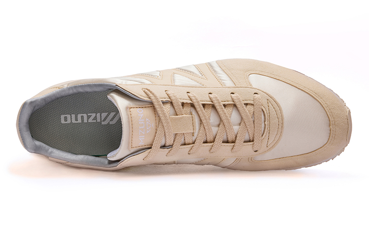 Order Mizuno Sepatu Lari LowTop Buatan Tangan 'Beige Putih' D1GF222002