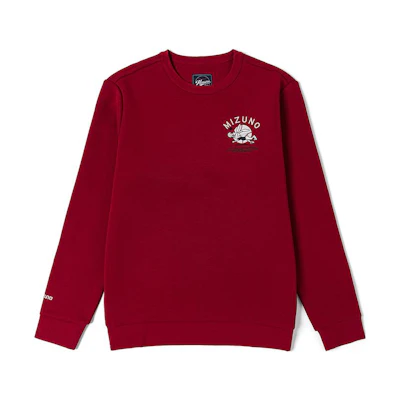 Mizuno HERITAGE Cartoon Rabbit Print Crewneck Sweatshirt Unisex D2CC33H1