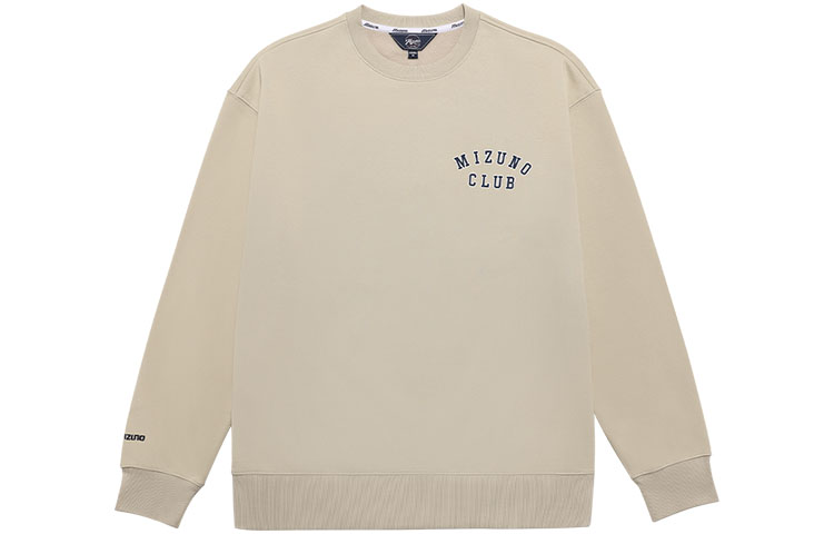 Mizuno Heritage Crewneck Relaxed Fit Sweatshirt Unisex Casual Pullover D2CC36E5