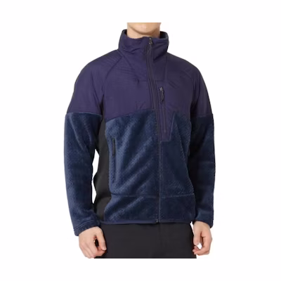 Mizuno High-Neck Long Sleeve Zip Jacket Blue B2MC150114