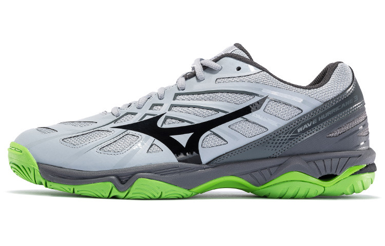 mizuno wave hurricane grey