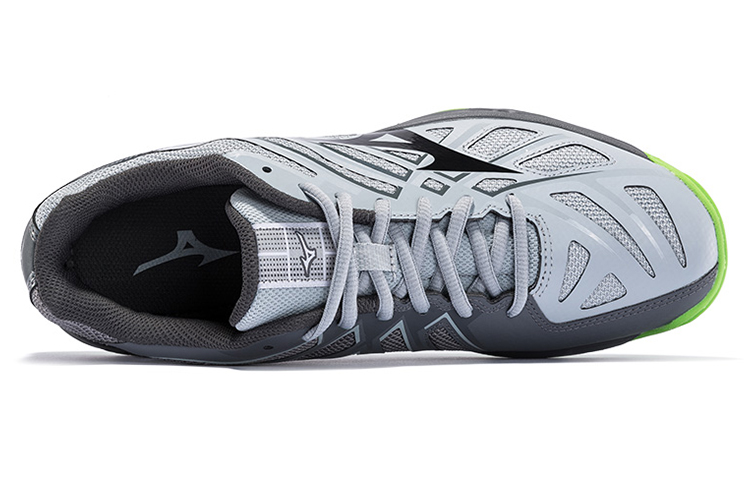 mizuno wave hurricane grey