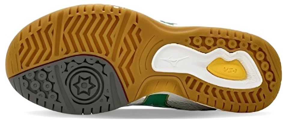 Mizuno Sepatu Indoor 'Putih Hijau' 29KV13035 Purchase Mizuno Sepatu Indoor 'Putih Hijau' 29KV13035