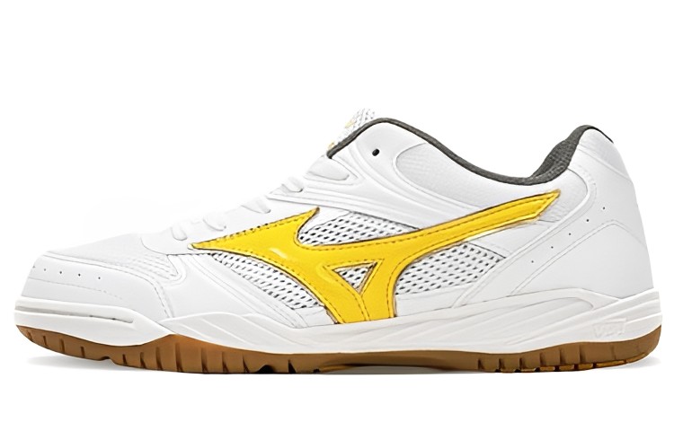Mizuno Indoor 'White Yellow Badminton' 29KV13045