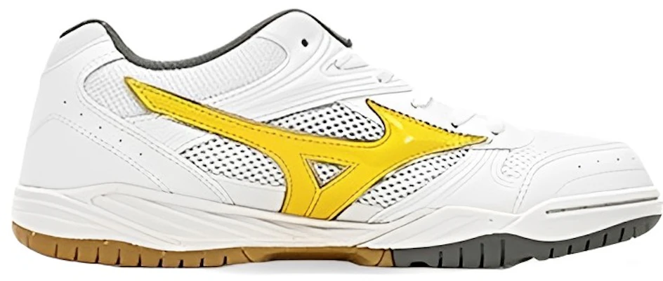 Mizuno Indoor 'White Yellow Badminton' 29KV13045 Order Mizuno Indoor 'White Yellow Badminton' 29KV13045