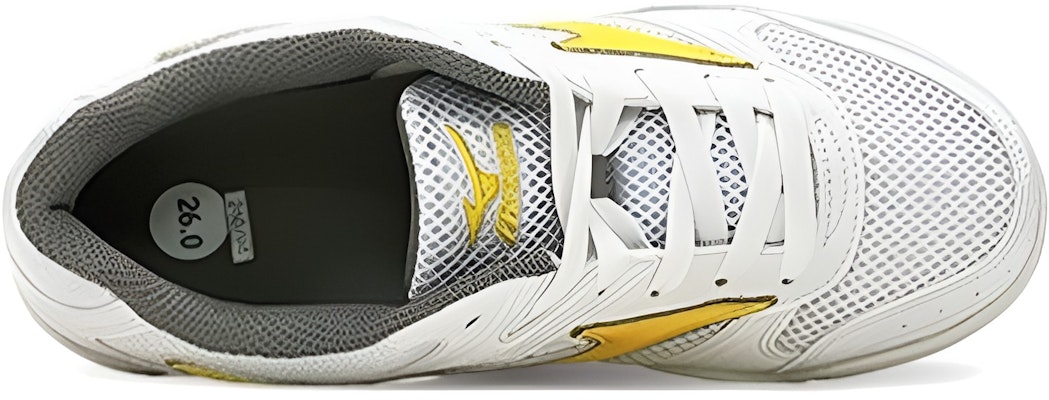 Mizuno Indoor 'Blanco Amarillo Bádminton' 29KV13045 Lookbook Mizuno Indoor 'Blanco Amarillo Bádminton' 29KV13045